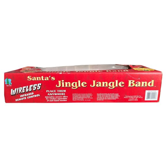 Santa's Jingle Jangle Band Remote Control Set 2005 NEW NOS Christmas Decor - Picture 10 of 10